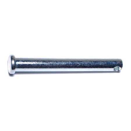 Midwest Fastener 3/8" x 3" Zinc Plated Steel Single Hole Clevis Pins 3PK 75788